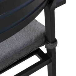 Giga Meubel Stapelbare Tuinstoel Aluminium Antraciet - Zithoogte 43cm - Stoel -Tuin & Buiten 05bb84e54dbf426998df670cd9ca00eb