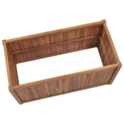 VidaXL Plantenbak Verhoogd 100x50x70 Cm Massief Teakhout 9 VidaXL Plantenbak Verhoogd 100x50x70 Cm Massief Teakhout -Tuin & Buiten 062ddf174fef44b198f1679984a9d6b6