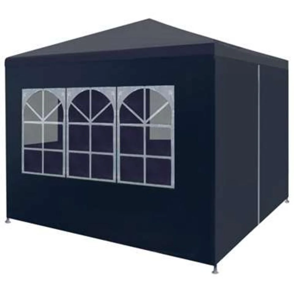 VidaXL Partytent 3x3 M Blauw 3 VidaXL Partytent 3x3 M Blauw
