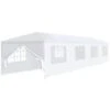 VidaXL Partytent 3x12 M Wit 2 VidaXL Partytent 3x12 M Wit -Tuin & Buiten 1000001154