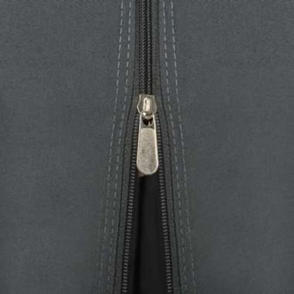 VidaXL Prieel Met Gordijn 3x3 M Aluminium Zwart 5 VidaXL Prieel Met Gordijn 3x3 M Aluminium Zwart - Afbeelding 3