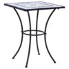 VidaXL Bistrotafel Mozaïek 60 Cm Keramiek Blauw En Wit 2 VidaXL Bistrotafel Mozaïek 60 Cm Keramiek Blauw En Wit -Tuin & Buiten 1000006087