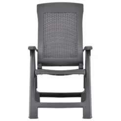 VidaXL Tuinstoelen 2 St Verstelbaar Kunststof Mokka 8 VidaXL Tuinstoelen 2 St Verstelbaar Kunststof Mokka -Tuin & Buiten 1000006301 0102