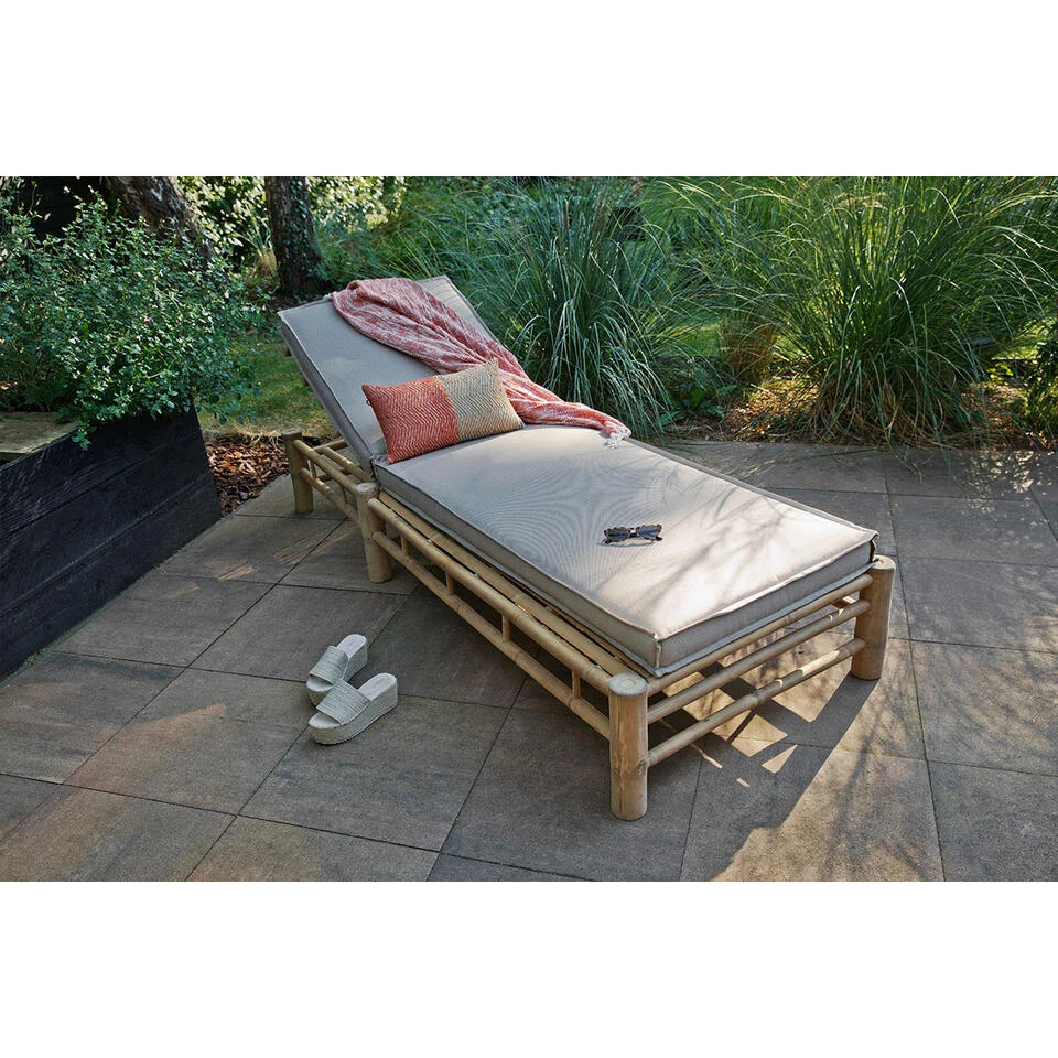 Exotan Bamboo Ligbed - Natural Finish 4 Exotan Bamboo Ligbed - Natural Finish - Afbeelding 2