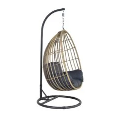 Garden Impressions Hangstoel Panama Hangstoel Ei - Natural Rotan -Tuin & Buiten 1000009439 0103