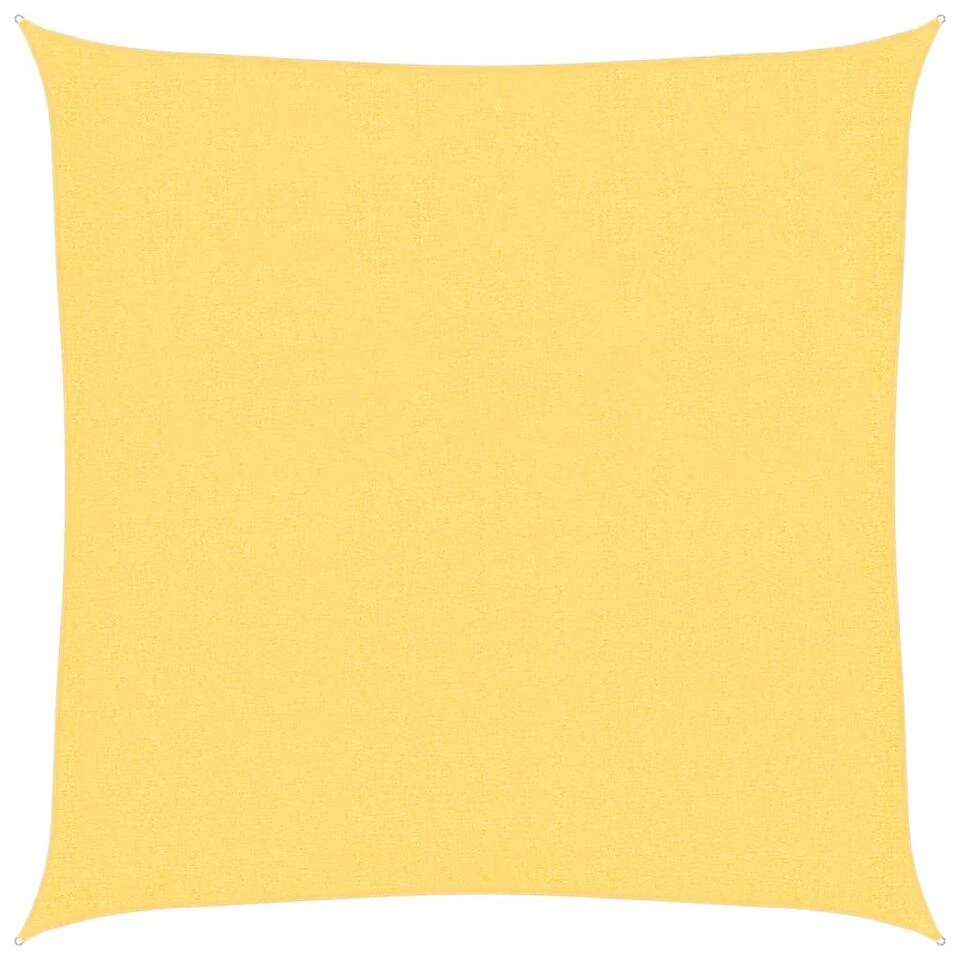 VidaXL Zonnescherm HDPE Vierkant 2x2 M Beige 3 VidaXL Zonnescherm HDPE Vierkant 2x2 M Beige