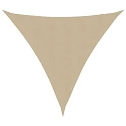 VidaXL Zonnescherm Driehoekig 3,6x3,6x3,6 M Oxford Stof Beige