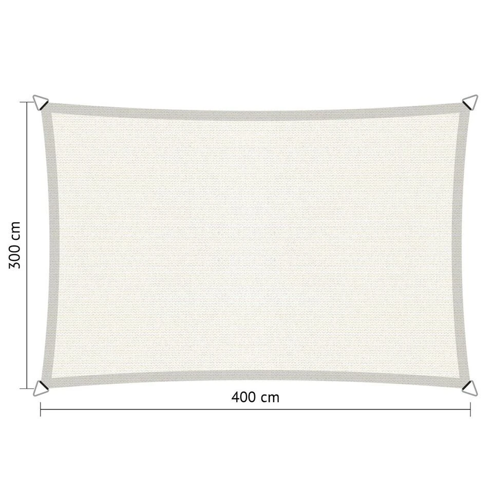 Shadow Comfort Rechthoek 3x4m Arctic White 3 Shadow Comfort Rechthoek 3x4m Arctic White