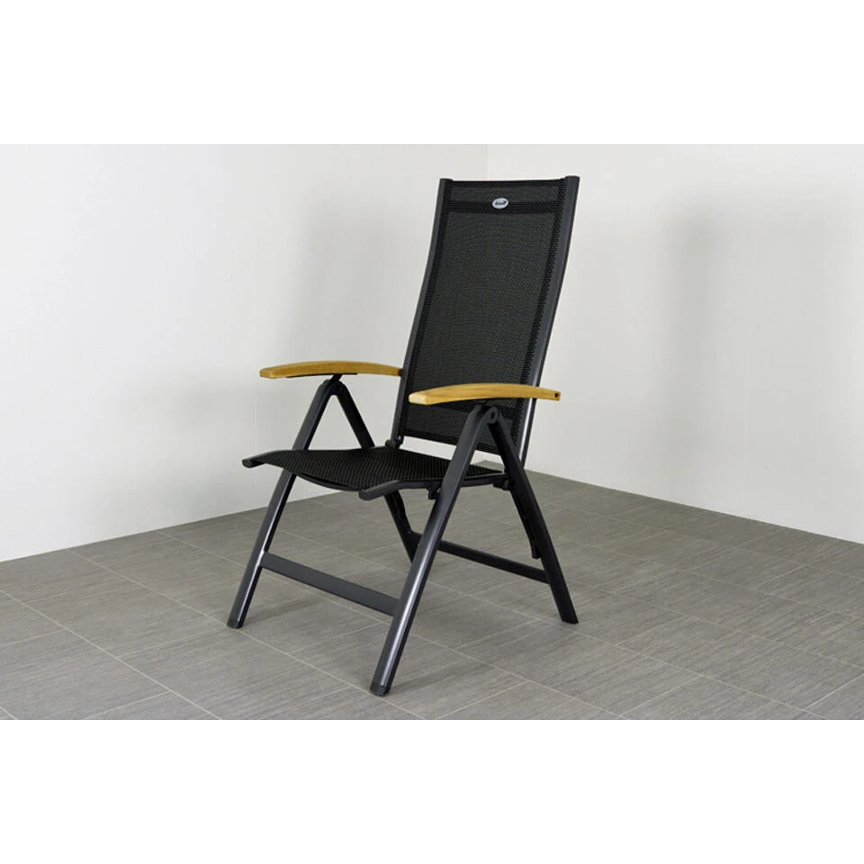 Hartman Roma Verstelbare Tuinstoel - Teak Armleuning 5 Hartman Roma Verstelbare Tuinstoel - Teak Armleuning - Afbeelding 3