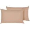 Beliani Buitenkussen ALMYROS - Beige Polyester -Tuin & Buiten 1000034334