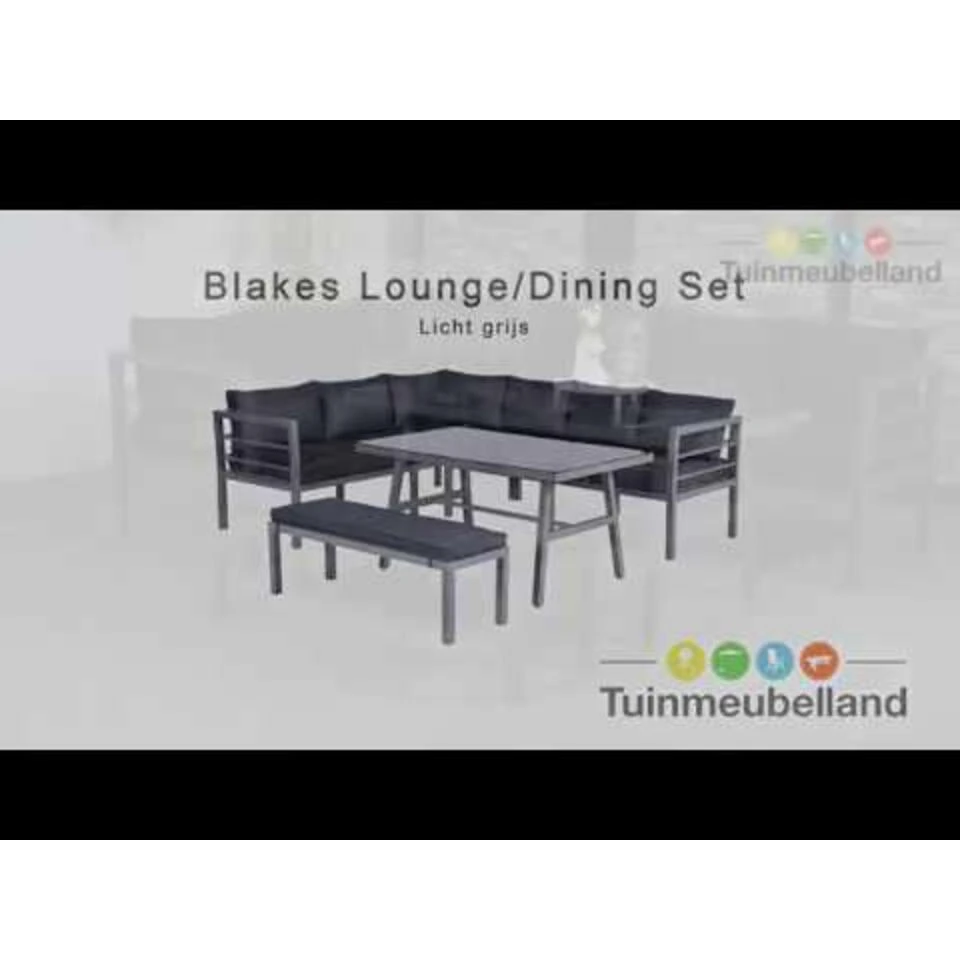 Garden Impressions Blakes Lounge Dining Set Arctic Grey Lgrijs 5 Garden Impressions Blakes Lounge Dining Set Arctic Grey Lgrijs - Afbeelding 3