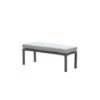 Garden Impressions Brendon Sportbank 120x45 Cm - Licht Grijs -Tuin & Buiten 1000035591
