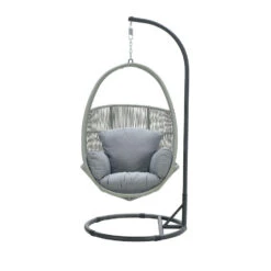 Garden Impressions Panama Hangstoel Swing Egg - Mystic Grijs -Tuin & Buiten 1000035641 0104