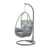 Garden Impressions Panama Hangstoel Swing Egg - Mystic Grijs -Tuin & Buiten 1000035641