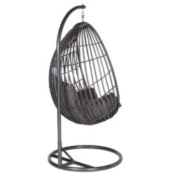 Garden Impressions Panama Hangstoel Ei - Donker Grijs -Tuin & Buiten 1000035642 0104