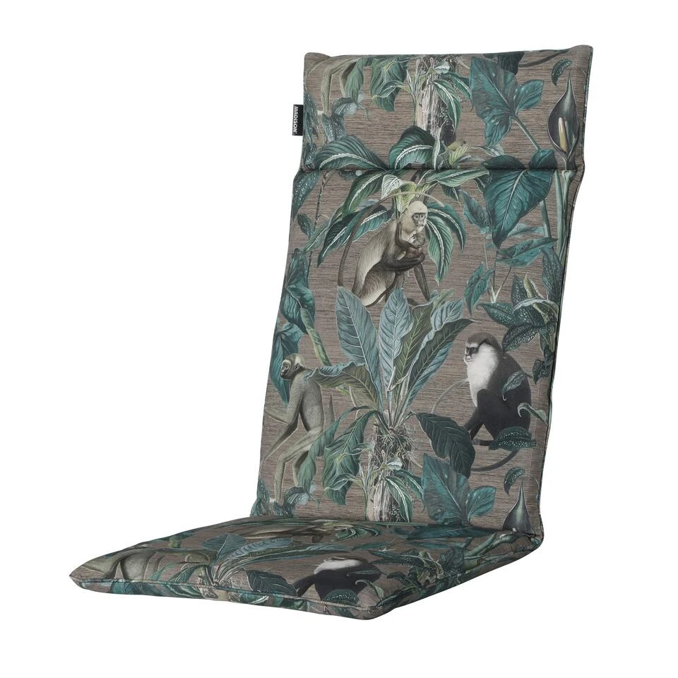 Madison - Hoge Rug - Floris Grey - 120x50 - Grijs 3 Madison - Hoge Rug - Floris Grey - 120x50 - Grijs