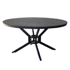 SenS-Line Jerry Tuintafel Antraciet - Rond - 140 Cm