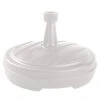 Merkloos Parasolvoet - Wit - 13 L - 45 Cm -Tuin & Buiten 1000039467