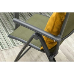 Garden Impressions Santos Tuinstoel Verstelbaar - Mos Groen -Tuin & Buiten 1000040801 0103