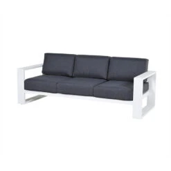 Garden Impressions Plaza 3-zits Lounge Tuinbank - Mat Wit