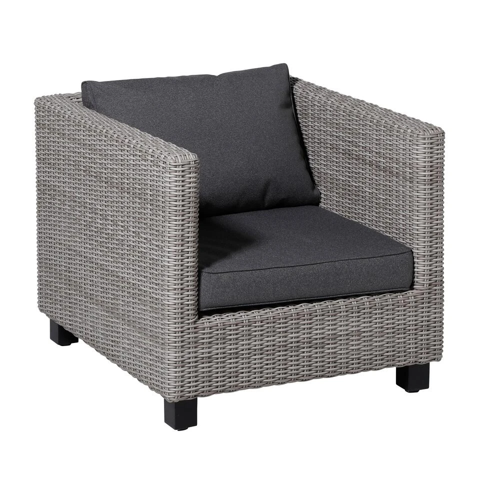 Perel Lounge Profi-line Outdoor Manchester Grey 6 Perel Lounge Profi-line Outdoor Manchester Grey - Afbeelding 4