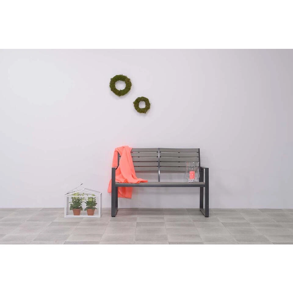 Garden Impressions Detroit Parkbank - Royal Grey 5 Garden Impressions Detroit Parkbank - Royal Grey - Afbeelding 3
