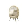 VDG Lola Egg Relaxstoel - Natural Sand 1 VDG Lola Egg Relaxstoel - Natural Sand -Tuin & Buiten 1000042586