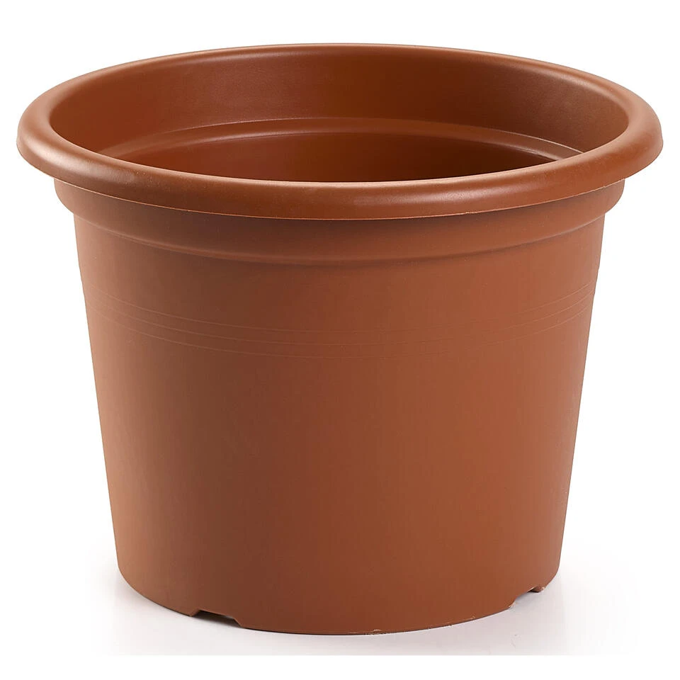 Forte Plastics Bloempot - Terracotta - Kunststof - Rond - 30 Cm 3 Forte Plastics Bloempot - Terracotta - Kunststof - Rond - 30 Cm