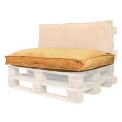 Unique Living Palletkussen Bay Oker Geel - 120x80cm 6 Unique Living Palletkussen Bay Oker Geel - 120x80cm -Tuin & Buiten 1000047970 0101