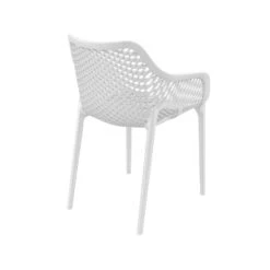 VDG - Madino Air Stapelbare Stoel - Wit -Tuin & Buiten 1000048033 0103