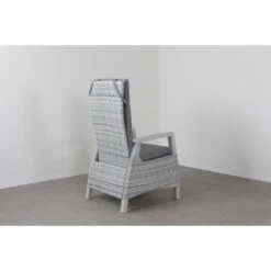VDG Darwin Wicker Verstelbare Tuinstoel - Licht Grijs 9 VDG Darwin Wicker Verstelbare Tuinstoel - Licht Grijs -Tuin & Buiten 1000048056 0103