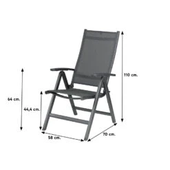 Kettler Easy Verstelbare Tuinstoel 7 Kettler Easy Verstelbare Tuinstoel -Tuin & Buiten 1000048808 0101