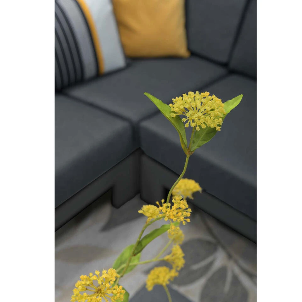 Garden Impressions Coba Loungeset 4-delig - Donker Grijs 6 Garden Impressions Coba Loungeset 4-delig - Donker Grijs - Afbeelding 4