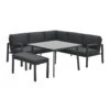 Garden Impressions Wellington Lounge Dining Set - Carbon Black -Tuin & Buiten 1000053031