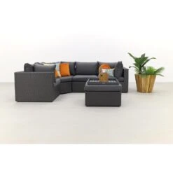 Suns Parma Loungeset - Antraciet -Tuin & Buiten 1000053071 0103