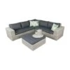 VDG Loungeset Zanzibar - Artic Grey 2 VDG Loungeset Zanzibar - Artic Grey -Tuin & Buiten 1000053094