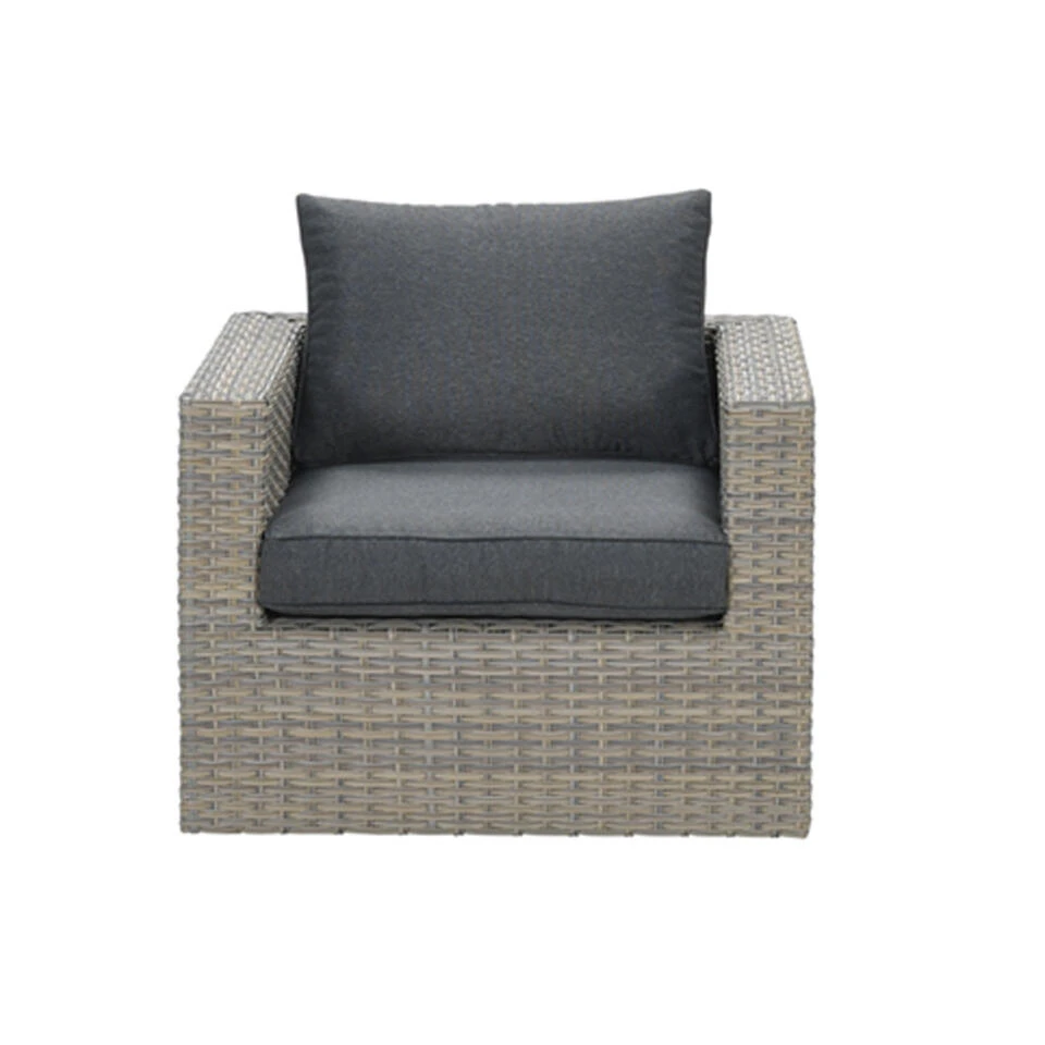 Garden Impressions Carlo Lounge Tuinstoel - Vintage Willow 6 Garden Impressions Carlo Lounge Tuinstoel - Vintage Willow - Afbeelding 4