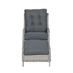 Garden Impressions Santa Rosa Relax Tuinstoel+voetenbank Vintage 8 Garden Impressions Santa Rosa Relax Tuinstoel+voetenbank Vintage -Tuin & Buiten 1000054029 0103