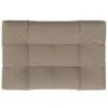 VidaXL Bankkussen Pallet 120x80x10 Cm Stof Taupe 1 VidaXL Bankkussen Pallet 120x80x10 Cm Stof Taupe -Tuin & Buiten 1000055393