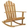 VidaXL Schommelstoel Adirondack Massief Teakhout 1 VidaXL Schommelstoel Adirondack Massief Teakhout -Tuin & Buiten 1000056297
