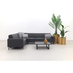 VDG Boavista/Cuba Sunbrella Loungeset - Sooty - 4-delig - Links 9 VDG Boavista/Cuba Sunbrella Loungeset - Sooty - 4-delig - Links -Tuin & Buiten 1000064440 0103