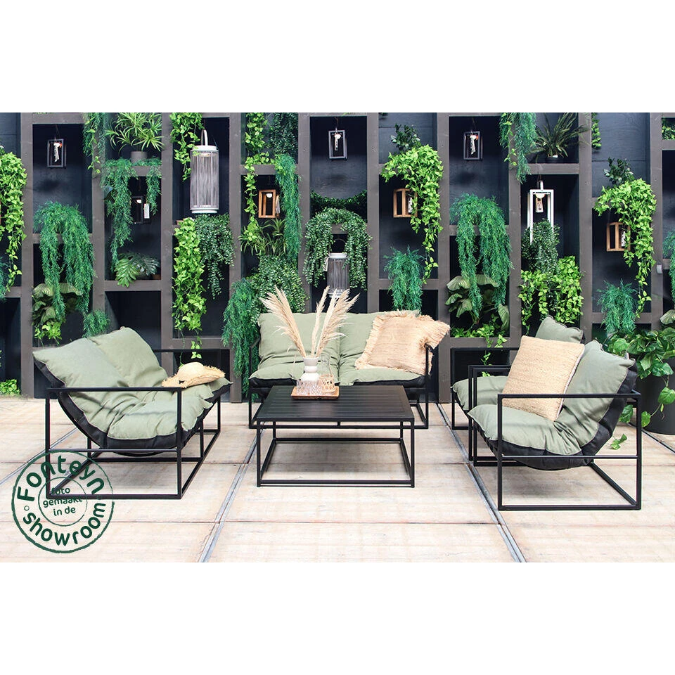 Fonteyn - Loungeset Coral - Leaf 4 Fonteyn - Loungeset Coral - Leaf - Afbeelding 2