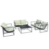 Fonteyn - Loungeset Coral - Leaf 2 Fonteyn - Loungeset Coral - Leaf -Tuin & Buiten 1000073101