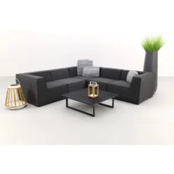 VDG Liberty/Cuba Sunbrella Loungeset - Sooty - 6-delig -Tuin & Buiten 1000073165 0102