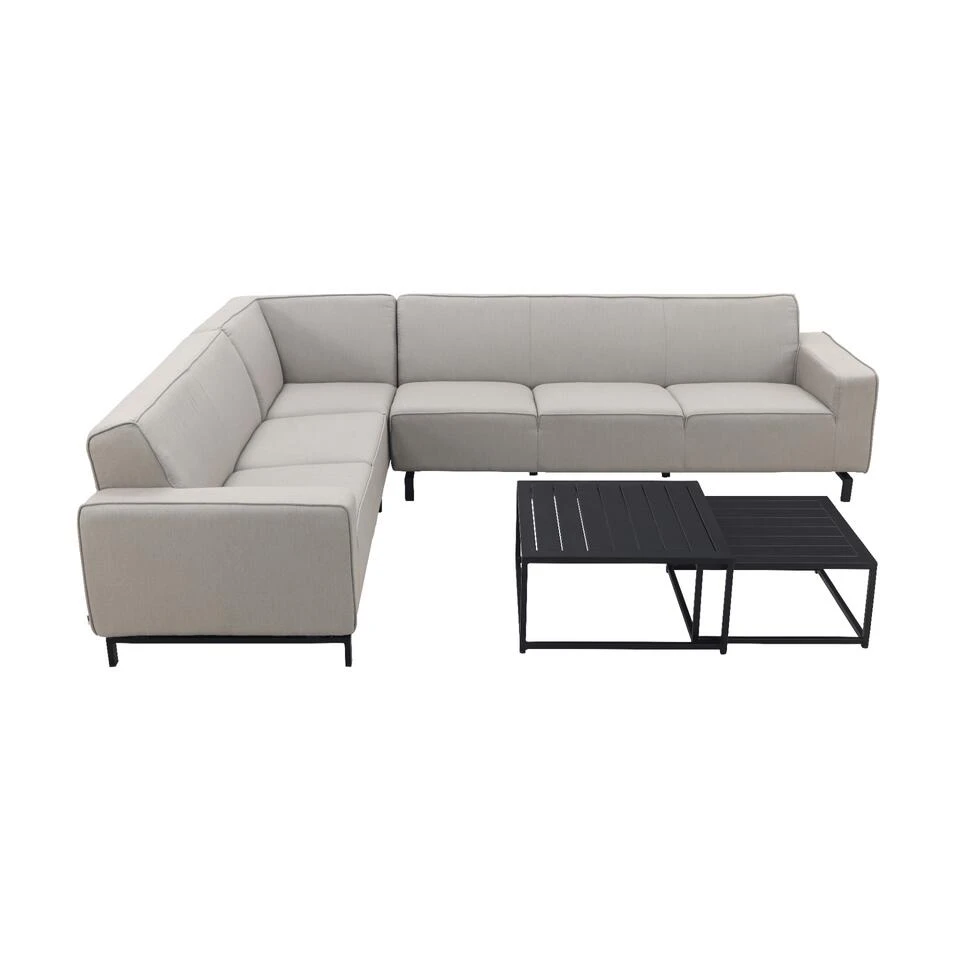 VDG Boavista/Royalty Sunbrella Loungeset - Grey - 5-delig - Links 3 VDG Boavista/Royalty Sunbrella Loungeset - Grey - 5-delig - Links