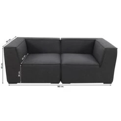 Liberty Sunbrella Loungeset - Sooty - 2-delig 9 Liberty Sunbrella Loungeset - Sooty - 2-delig -Tuin & Buiten 1000073563 0103