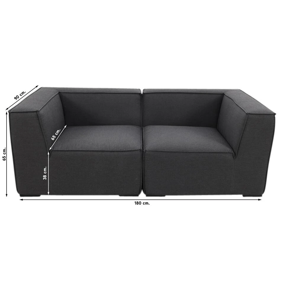 Liberty Sunbrella Loungeset - Sooty - 2-delig 6 Liberty Sunbrella Loungeset - Sooty - 2-delig - Afbeelding 4