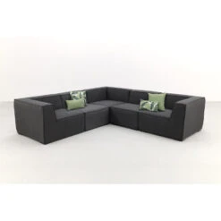 Liberty Sunbrella Loungeset - Sooty - 5-delig -Tuin & Buiten 1000073581 0102