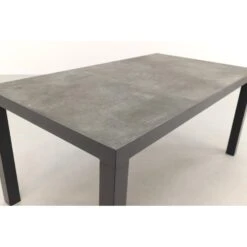 VDG President Tuintafel 160 X 90 Cm. - Antraciet -Tuin & Buiten 1000074468 0103