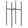 Mica Decorations Plantenstandaard - Verhoger - Zwart - H35 X B21 Cm 2 Mica Decorations Plantenstandaard - Verhoger - Zwart - H35 X B21 Cm -Tuin & Buiten 1000076978